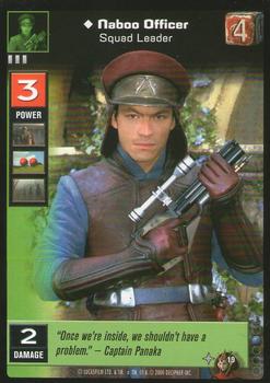 2000 Decipher Young Jedi: Battle of Naboo #19 Naboo Officer, Squad Leader Front