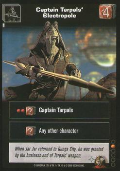 2000 Decipher Young Jedi: Battle of Naboo #36 Captain Tarpals' Electropole Front