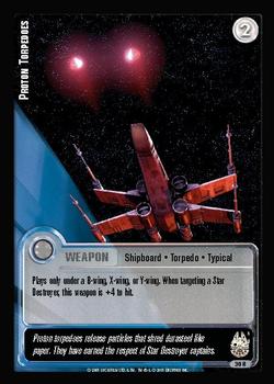2001 Decipher Jedi Knights TCG: Premiere #30R Proton Torpedoes Front