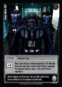 2001 Decipher Jedi Knights TCG: Premiere #64 Come With Me Front