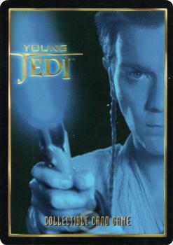 1999 Decipher Young Jedi: Menace of Darth Maul - Foil #F6 Obi-Wan Kenobi's Lightsaber Back