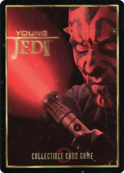 1999 Decipher Young Jedi: Menace of Darth Maul - Foil #F15 Ben Quadrinaros' Podracer Back
