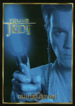 1999 Decipher Young Jedi: Menace of Darth Maul - Foil #F8 Bravo 1, Naboo Starfighter Back