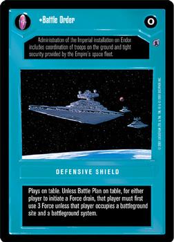 2001 Decipher Star Wars CCG Reflections III #NNO Battle Order Front