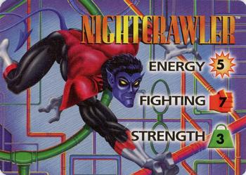 1996 Fleer Marvel OverPower - Mission Control Expansion #NNO Nightcrawler Front