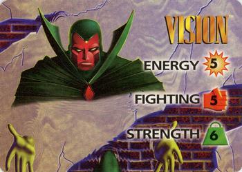 1996 Fleer Marvel OverPower - Mission Control Expansion #NNO Vision Front