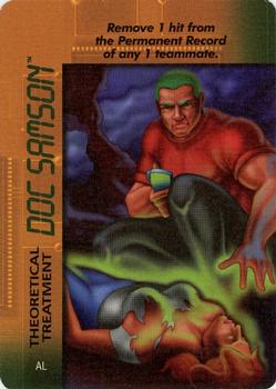 1996 Fleer Marvel OverPower - Mission Control Expansion #AL Doc Samson - Theoretical Treatment Front