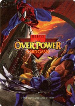 1996 Fleer Marvel OverPower - Mission Control Expansion #BR Nightcrawler - Prehensile Tail Back
