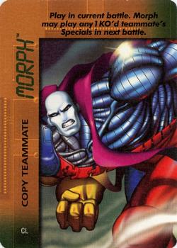 1996 Fleer Marvel OverPower - Mission Control Expansion #CL Morph - Copy Teammate Front