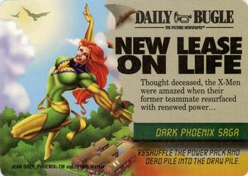 1996 Fleer Marvel OverPower - Mission Control Expansion #NNO Jean Grey as Phoenix - New Lease on Life Front
