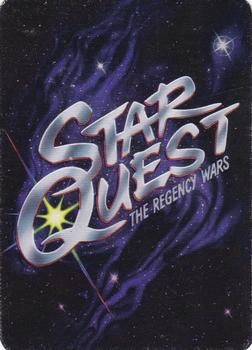 1995 Comic Images Star Quest The Regency Wars #110 Blood Vermin Back