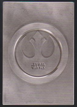 2000 Decipher Star Wars CCG Reflections A Collector’s Bounty #NNO Princess Leia Organa Back