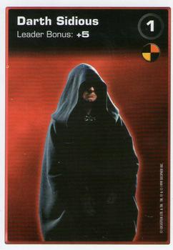 1999 Decipher Star Wars CCG Episode 1 #NNO Darth Sidious Front