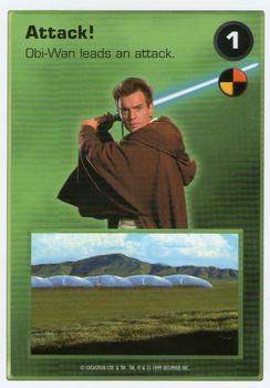 1999 Decipher Star Wars CCG Episode 1 #NNO Attack!  [1 Obi-Wan Kenobi]        Attack: Naboo Front