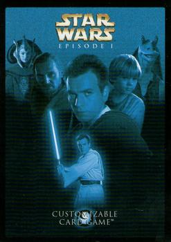 1999 Decipher Star Wars CCG Episode 1 #NNO Lightsaber Strike [Obi-Wan/Nute] Back
