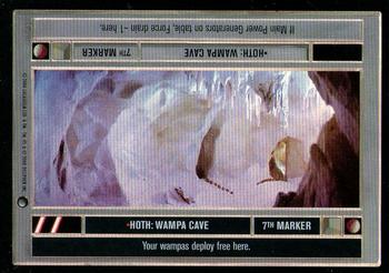 1996 Decipher Star Wars CCG Hoth Expansion #NNO Hoth: Wampa Cave Front