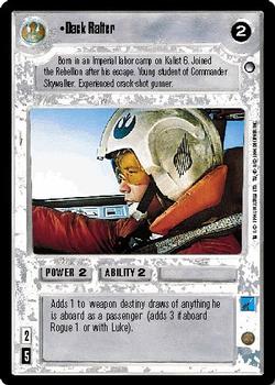 1996 Decipher Star Wars CCG Hoth Expansion #NNO Dack Ralter Front