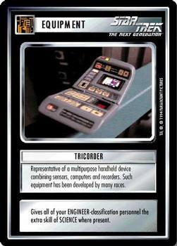 1994 Decipher Star Trek Premiere Edition Black Border #NNO Tricorder Front