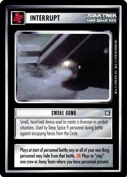 1998 Decipher Star Trek Deep Space Nine #NNO Smoke Bomb Front