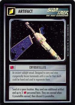 2000 Decipher Star Trek Reflections 1.0 #NNO Cryosatellite Front