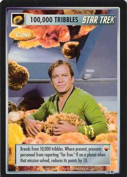 2000 Decipher Star Trek Reflections 1.0 #NNO 100,000 Tribbles (Clone) Front