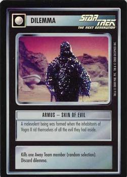 2000 Decipher Star Trek Reflections 1.0 #NNO Armus - Skin of Evil Front