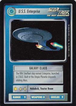 2000 Decipher Star Trek Reflections 1.0 #NNO U.S.S. Enterprise Front