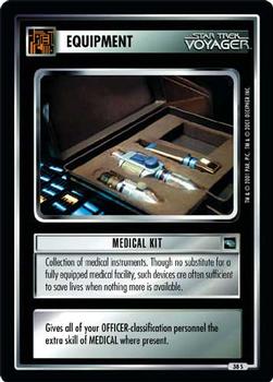 2001 Decipher Star Trek Voyager #38 Medical Kit Front