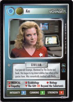2001 Decipher Star Trek Voyager #164* Kes Front
