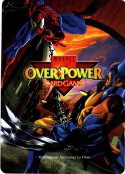 1995 Fleer Marvel Overpower #AM Any Hero - Unlucky At Love Back