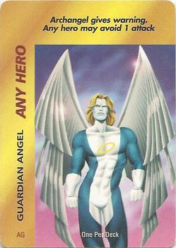 1995 Fleer Marvel Overpower #AG Any Hero - Guardian Angel Front