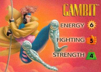1995 Fleer Marvel Overpower #NNO Gambit - Gambit Front