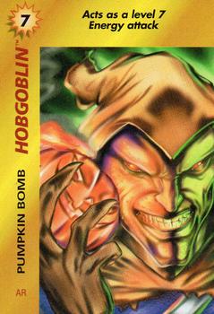 1995 Fleer Marvel Overpower #NNO Hobgoblin - Pumpkin Bomb Front