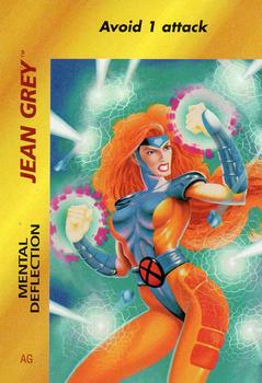 1995 Fleer Marvel Overpower #NNO Jean Grey - Mental Deflection Front