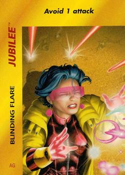 1995 Fleer Marvel Overpower #NNO Jubilee - Blinding Flare Front