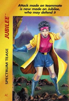 1995 Fleer Marvel Overpower #NNO Jubilee - Spectrum Tease Front