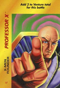 1995 Fleer Marvel Overpower #NNO Professor X - X-Men Founder Front