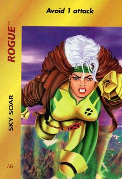 1995 Fleer Marvel Overpower #NNO Rogue - Sky Soar Front