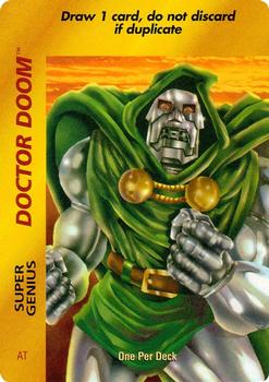 1995 Fleer Marvel Overpower #NNO Dr. Doom - Super Genius Front