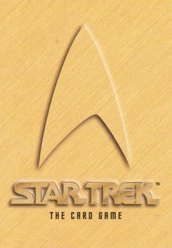 1996 Fleer/SkyBox Star Trek The Card Game #NNO Ensign Angela Martine - Crew Back