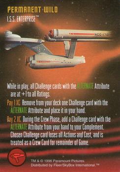 1996 Fleer/SkyBox Star Trek Starfleet Maneuvers #NNO I.S.S. Enterprise - Permanent Wild Front