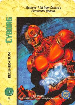 1996 Fleer DC Overpower #NNO Cyborg Front