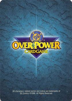 1996 Fleer DC Overpower #NNO Metallo Back