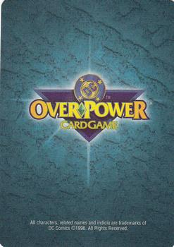 1996 Fleer DC Overpower #NNO Riddler Back