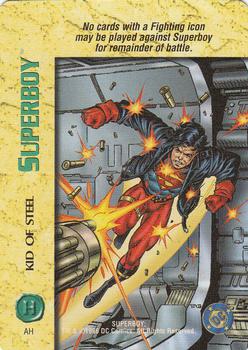 1996 Fleer DC Overpower #NNO Superboy Front
