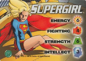 1996 Fleer DC Overpower #NNO Supergirl Front