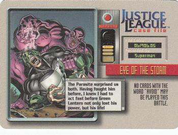 1996 Fleer DC Overpower #NNO Justice League Case File Front