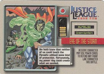 1996 Fleer DC Overpower #NNO Justice League Case File Front
