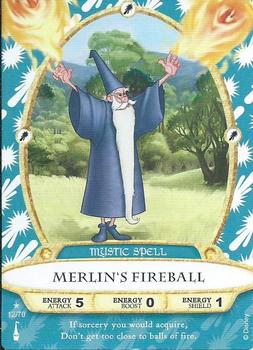 2012 Sorcerers of the Magic Kingdom #12 Merlin's Fireball Front