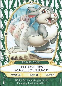 2012 Sorcerers of the Magic Kingdom #59 Thumper's Mighty Thump Front